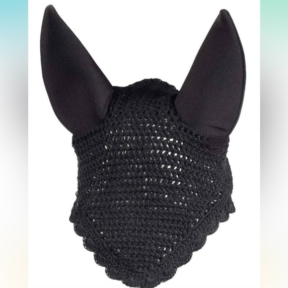 Horze Other - 🐴 HORZE Supreme Silent Crochet Ear Bonnet. Sound Dampening. Size Pony/Cob 🐴